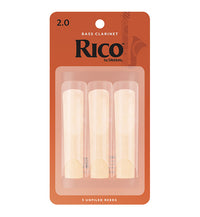 Rico Orange Box Reeds Bass Clarinet - 3 Pack