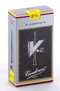 Vandoren V12 Reeds Bb Clarinet - Box of 10