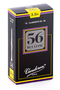 Vandoren 56 Rue Lepic Reeds Bb Clarinet - Box of 10