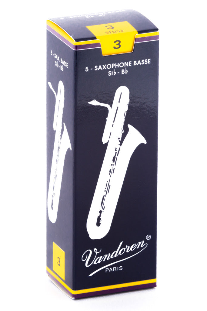Vandoren Traditional Reeds Bass Saxophone - Box of 5