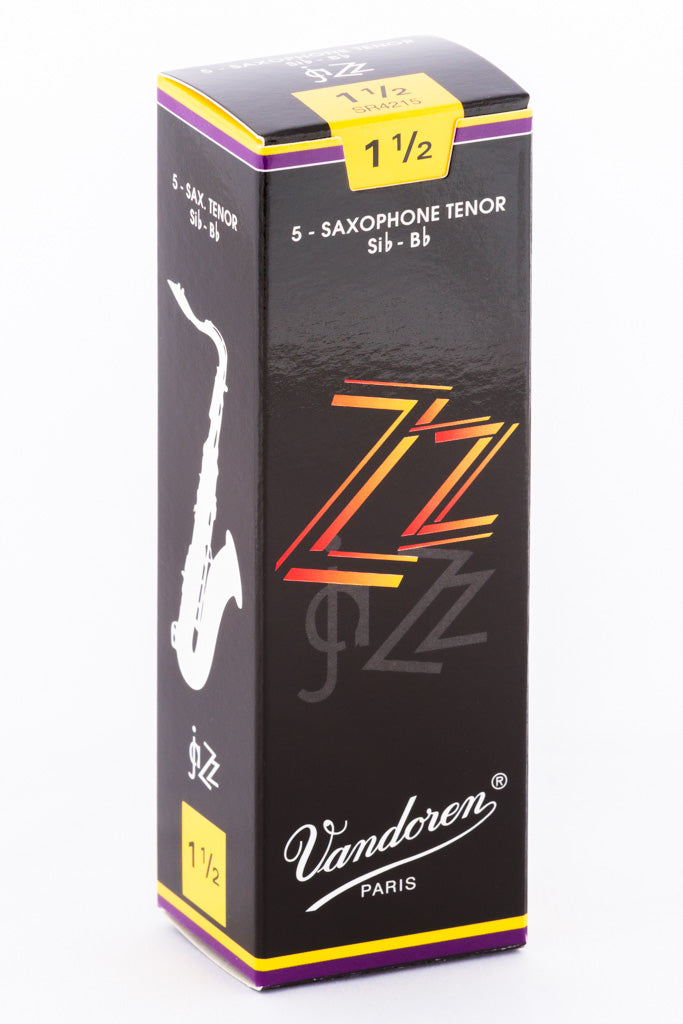 Vandoren ZZ Jazz Reeds Tenor Saxophone - Box of 5