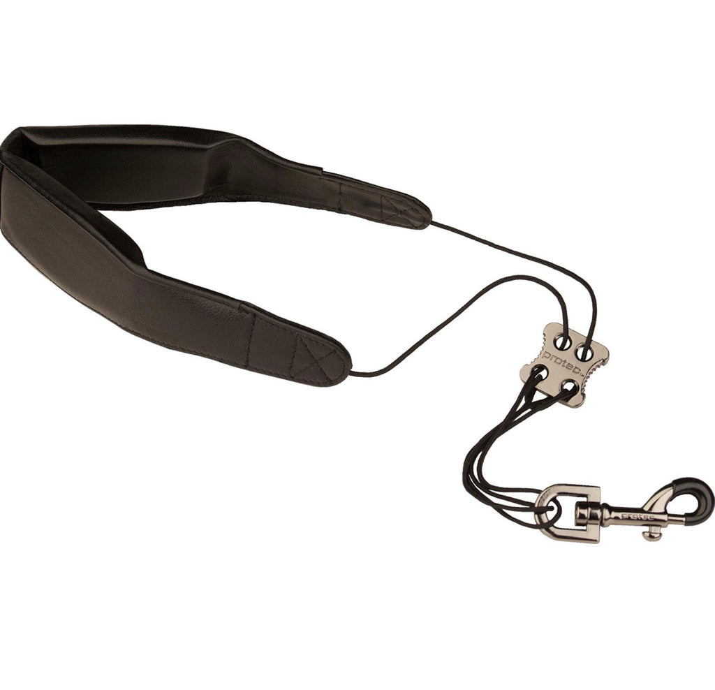 Protec Neck Strap Leather - Saxophone 22in