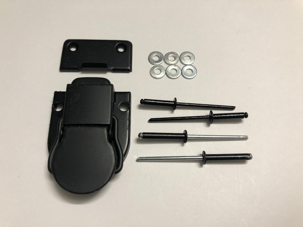 BAM Case Replacement Latch Kit - Metal / Black