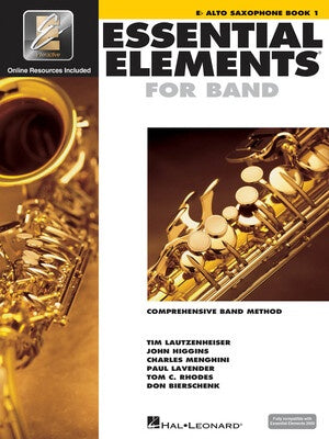 Essential Elements for Band - Alto Saxophone Book 1