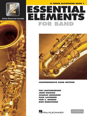 Essential Elements for Band - Tenor Saxophone Book 1