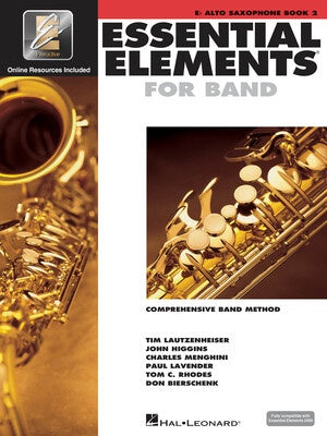 Essential Elements for Band - Alto Saxophone Book 2