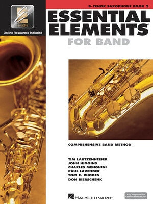 Essential Elements for Band - Tenor Saxophone Book 2