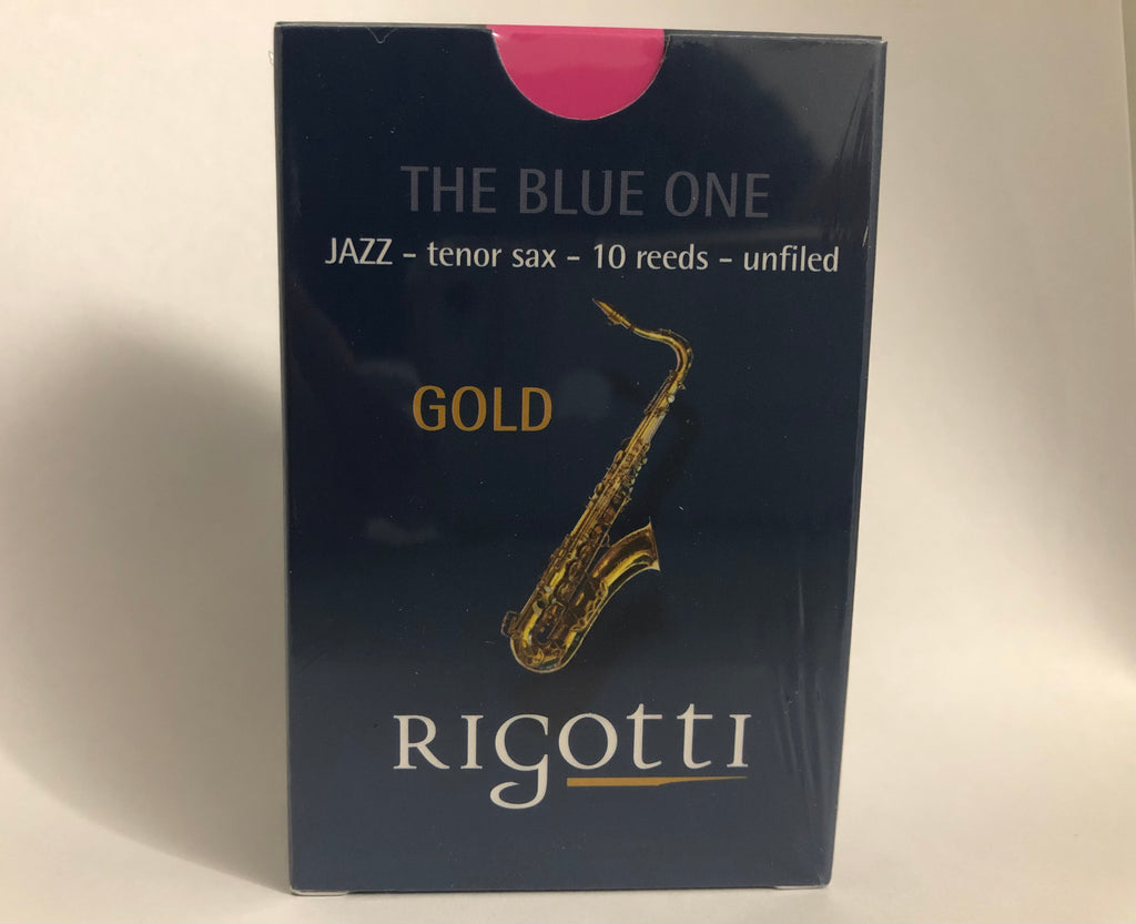 Rigotti Gold Jazz Reeds Tenor Saxophone - Box of 10