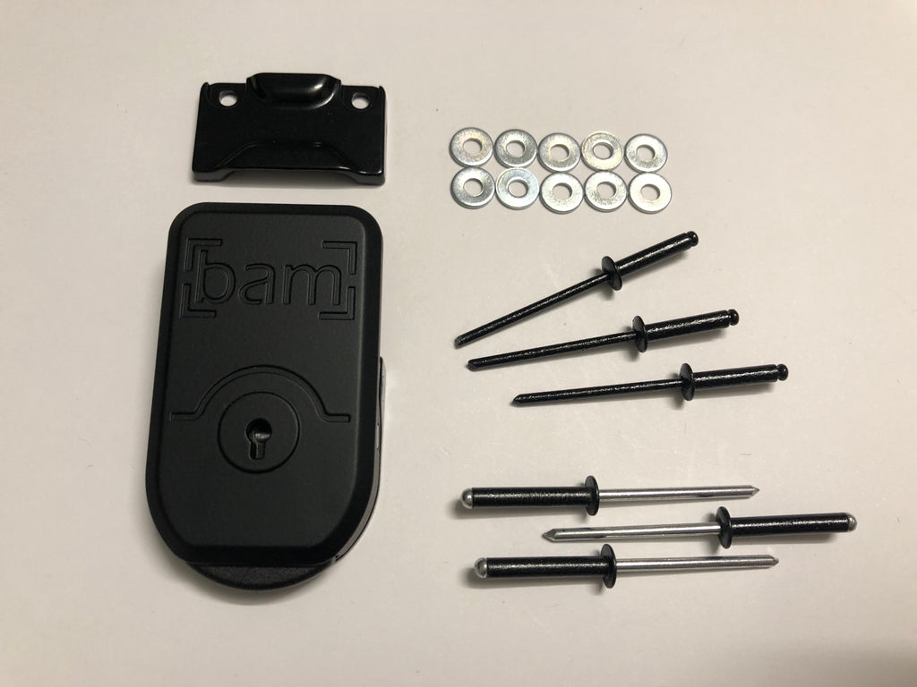 BAM Case Replacement Latch Kit - Polycarbonate / Black