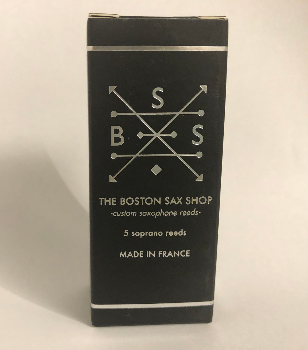 Boston Sax Shop Reeds Black Label Soprano Saxophone - Box of 5