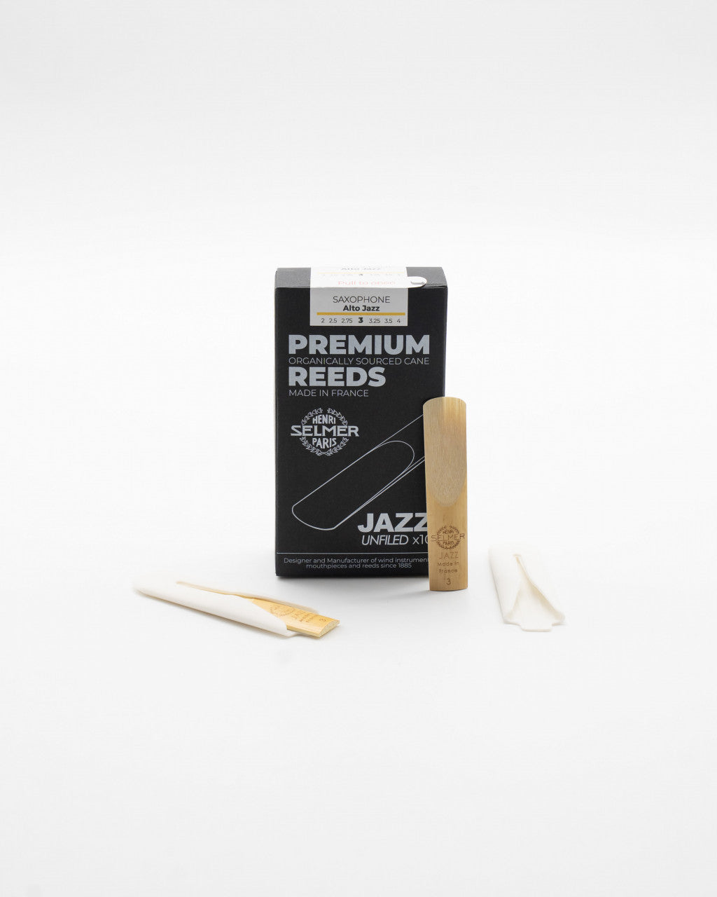 Henri Selmer Paris Jazz Reeds Alto Saxophone - Box of 10