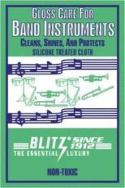 Blitz Gloss Care Cleaning Cloth for Lacquered Band Instruments