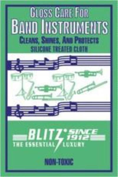 Blitz Gloss Care Cleaning Cloth for Lacquered Band Instruments – Jam It ...