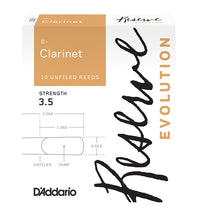 D'Addario Reserve Evolution Reeds Bb Clarinet - Box of 10