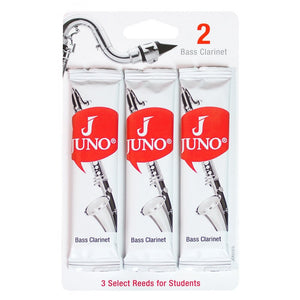 Vandoren Juno Reeds Bass Clarinet - 3 Pack