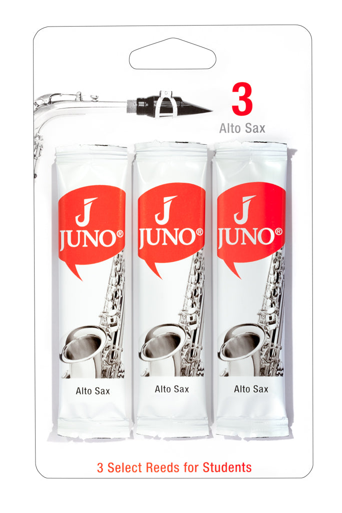 Vandoren Juno Reeds Alto Saxophone - 3 Pack