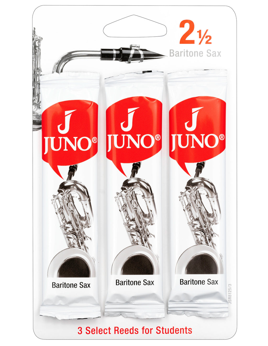 Vandoren Juno Reeds Baritone Saxophone - 3 Pack