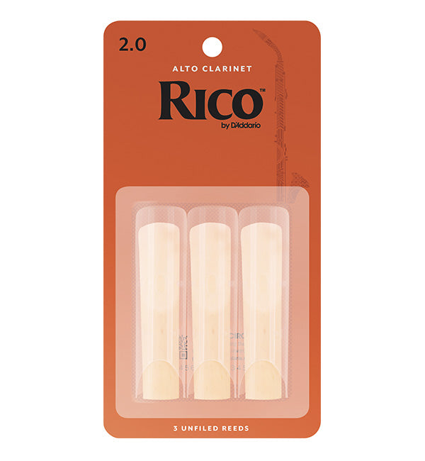 Rico Orange Box Reeds Alto Clarinet - 3 Pack