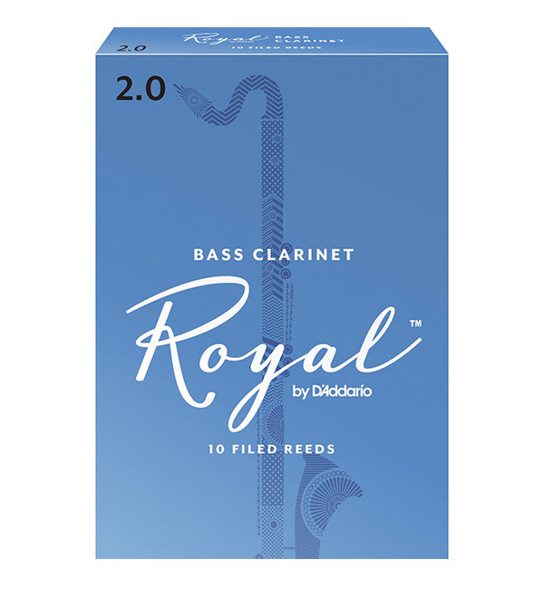 Rico Royal Reeds Bass Clarinet - Box of 10