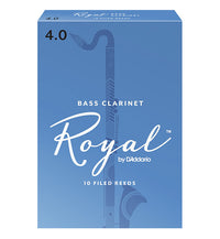 Rico Royal Reeds Bass Clarinet - Box of 10