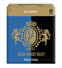 Grand Concert Select Traditional Reeds Bb Clarinet - Box of 10