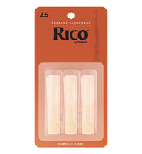 Rico Orange Box Reeds Soprano Saxophone - 3 Pack