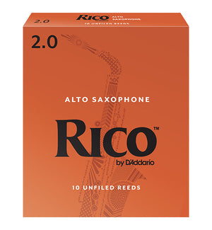 Rico Orange Box Reeds Alto Saxophone - Box of 10