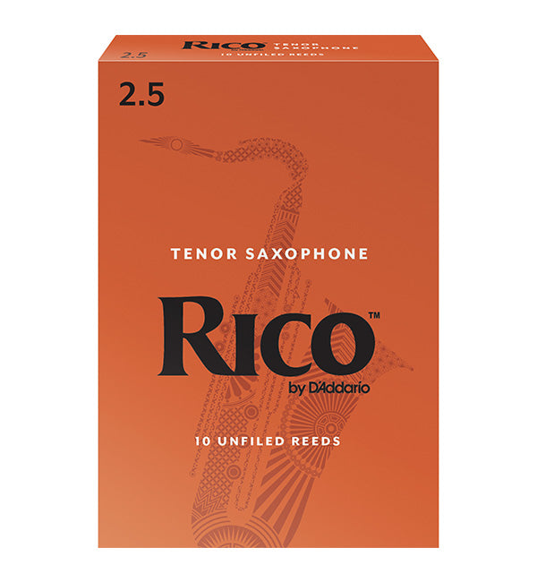 Rico Orange Box Reeds Tenor Saxophone - Box of 10