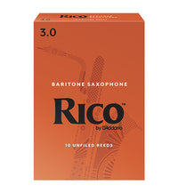Rico Orange Box Reeds Baritone Saxophone - Box of 10