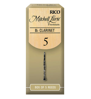 Mitchell Lurie Premium Reeds Bb Clarinet - Box of 5