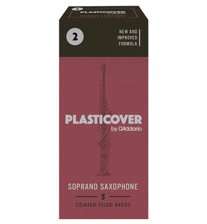 D'Addario Plasticover Reeds Soprano Saxophone - Box of 5