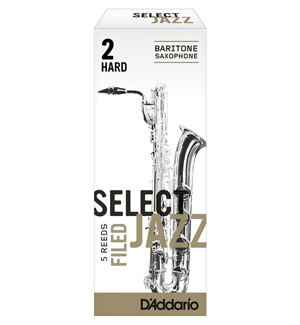 D'Addario Select Jazz Filed Reeds Baritone Saxophone - Box of 5