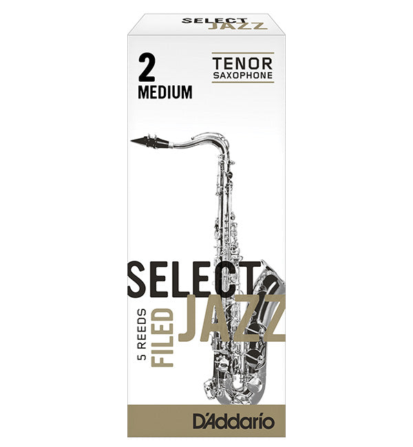 D'Addario Select Jazz Filed Reeds Tenor Saxophone - Box of 5