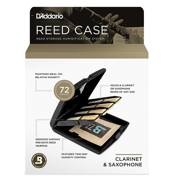 D'Addario Reed Case with Humidification System - Saxophone / Clarinet