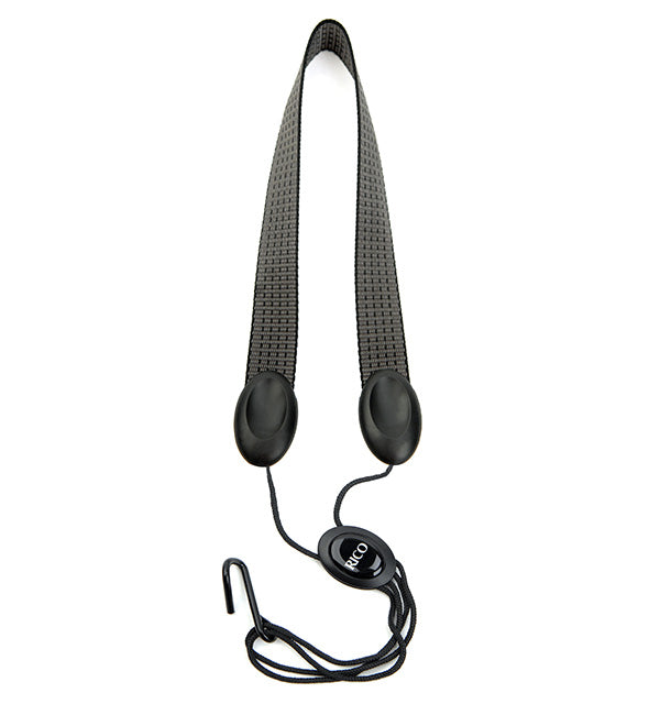 Rico Fabric Saxophone Neck Strap - Industrial