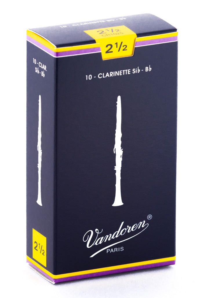Vandoren Traditional Reeds Bb Clarinet - Box of 10