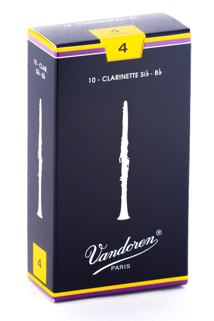 Vandoren Traditional Reeds Bb Clarinet - Box of 10