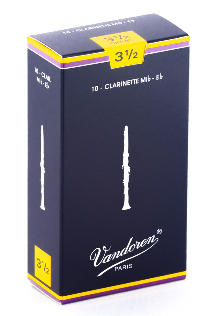 Vandoren Traditional Reeds Eb Clarinet - Box of 10