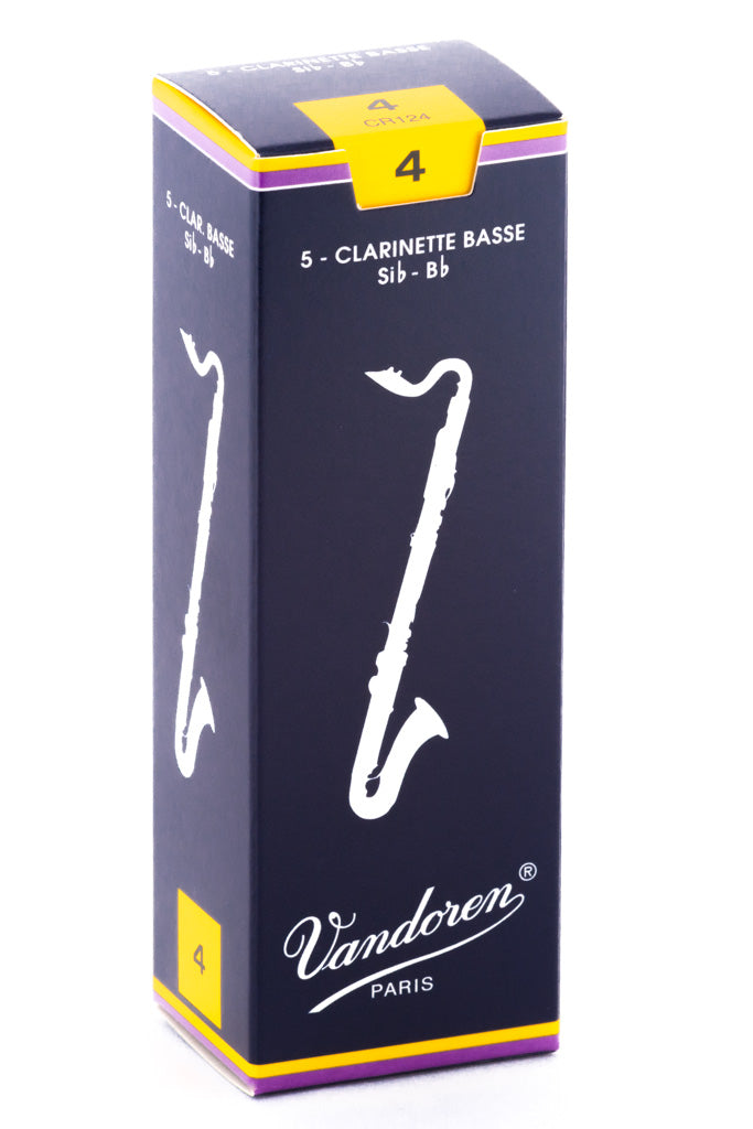 Vandoren Traditional Bass Clarinet Reeds - Box of 5