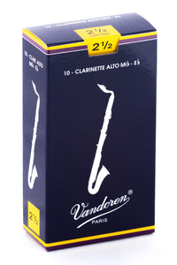 Vandoren Traditional Reeds Alto Clarinet - Box of 10