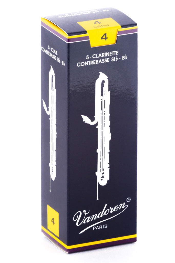 Vandoren Traditional Reeds Contrabass Clarinet - Box of 5