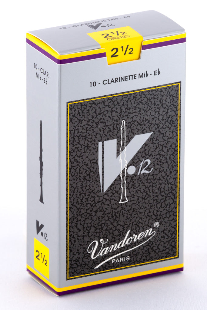 Vandoren V12 Reeds Eb Clarinet - Box of 10