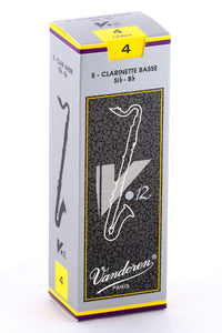 Vandoren V12 Reeds Bass Clarinet - Box of 5