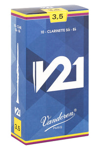 Vandoren V21 Reeds Bb Clarinet - Box of 10