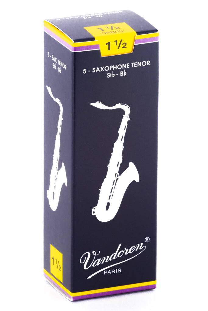 Vandoren Traditional Reeds Tenor Saxophone - Box of 5