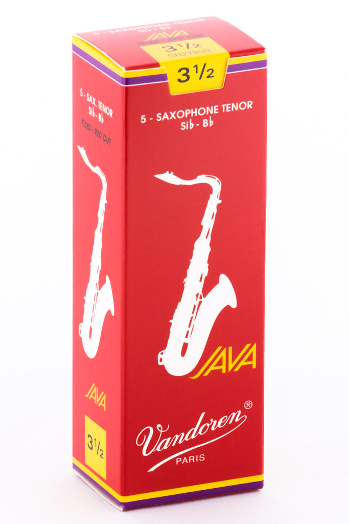 Vandoren JAVA RED Reeds Tenor Saxophone - Box of 5