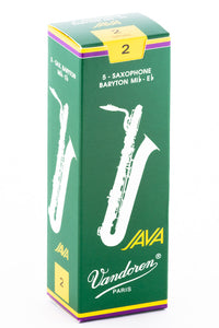 Vandoren JAVA Reeds Baritone Saxophone - Box of 5