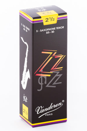 Vandoren ZZ Jazz Reeds Tenor Saxophone - Box of 5