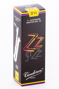 Vandoren ZZ Jazz Reeds Baritone Saxophone - Box of 5