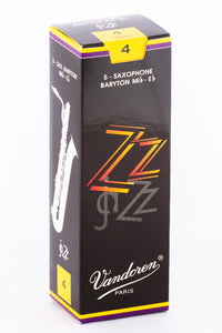 Vandoren ZZ Jazz Reeds Baritone Saxophone - Box of 5